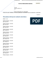 Calibracion de Inyector Bomba C15