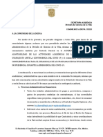 Comunicado DICIVA 20 Abril