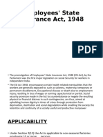 Employees' State Insurance Act, 1948