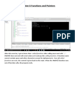 Chapter-5 Functions and Pointers