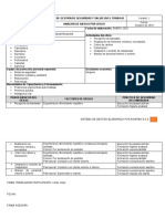 Análisis de Riesgo Por Oficio Administradora - Aux Administrativa