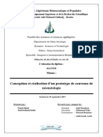 Mémoire de La Réalisation de La Couveuse Master2 IIB ZT2S (TALEB-ZADI) PDF