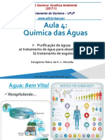 Aula 4 Tratamento de Água e Esgoto Náira - 1S2017