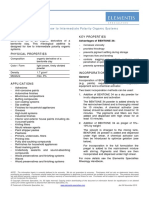 Bentone 34: Rheological Additive For Low To Intermediate Polarity Organic Systems