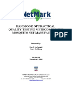 Handbook Mosquito Net Testing v2.0 November 5 2004