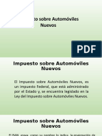 Impuesto Sobre Automoviles Nuevos