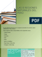 Las 8 Regiones Naturales Del Perú