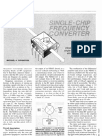 Single-Chip Frequency Converter