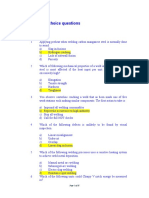 Practice Multi Choice Questions: Page 1 of 32