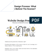 Website Design Process: What Goes On Behind The Scenes