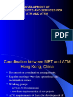 Development of Met Products and Services For Atm and Atfm