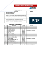 .Archivetemp8. Lista de Partes