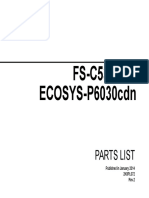 FS-C5350DN ECOSYS-P6030cdn: Parts List