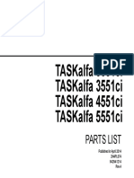 TASKalfa Ci PARTS LIST