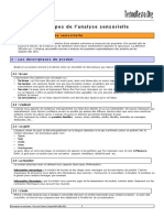 Analyse Sensorielle PDF