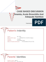 YASH Anemia, Acute Bronchitis and Adequate Nutrition