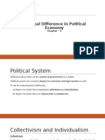 National Difference in Political Economy: Chapter - 3