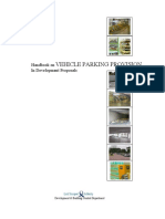 Handbook On Vehicle Parking Provision PDF