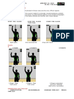 A - Officials' Signals