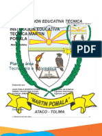 Plan de Area Tecnologia e Informatica 2020