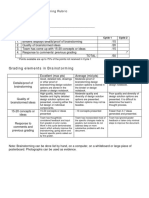 Brainstorming Rubric - 451