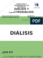 Diálisis y Electrodiálisis