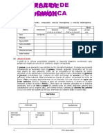 Tarea Sustancias Mezclas 4to y 5to Sec