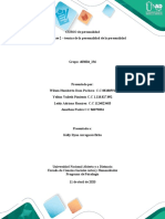 Trabajo Colaborativo, Unidad 2 Face 2 Teorias de La Personalidad