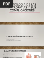 Semiología de Las Artropatías y Sus Complicaciones