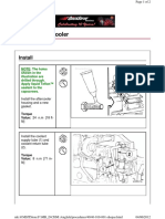 010-001 Aftercooler: Install