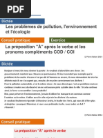 26 Dictee 22 Ecologie