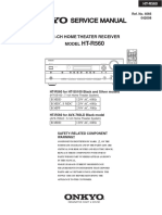 Service Manual Service Manual: 7.1-Ch Home Theater Receiver Model