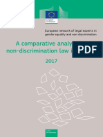 2017comparativeanalysisofnon Discriminationlawineurope