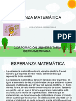 Esperanza Matematica