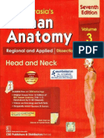 BD Chaurasia's Human Anatomy - 2017 - Head & Neck, Volume 3, CBS Publishers, 7th Edition 2017-TLS PDF