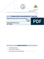 Meninges of The Horse Brain and Spinal Cord - Mohammed Ismail 2254 Mohamed18378@fvtm - Bu.eg 01277952085