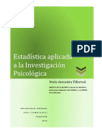 Estadística Aplicada A La Psicología