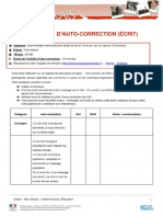 b1 Travailler en Francais Grille Auto Correction Ecrit v2 Ac PDF