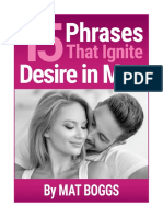 15 Phrases That Ignite Desire in Men by Mat Boggs