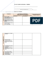 Esquema Planificación Anual