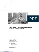 Cisco Aironet 1240AG Series Access Point Hardware Installation Guide