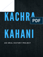 Kachra Kahani: An Oral History Project