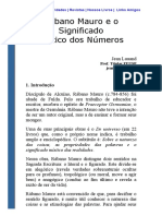 Jean Lauand - Rábano Mauro e o Significado Místico Dos Números (Artigo) PDF