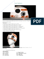 BB8 Beanie - Crochet Pattern: Materials