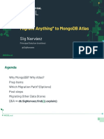 Socal: Migrate Anything To Mongodb Atlas
