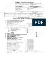 FORM NO. 16" (See Rule 31 (1) (A) : B) CGEGIS/Group Insurance: C) Spby