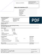 NPO-PI1-E4-18A: Product Specification According To The Legislation of EU