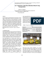 Improvement of Engine Combustion With Diesel-Biodiesel Blend Using Nanoparticles