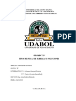 Universidad de Aquino Bolivia Facultad de Ciencias Y Tecnologia Carrera de Ingenieria en Gas Y Petroleo