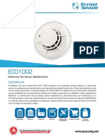 System Sensor Fototermico ECO1002 PDF